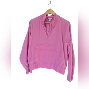 Athleta  Boundless Popover Jacket Pullover Maritima Pink Size Small